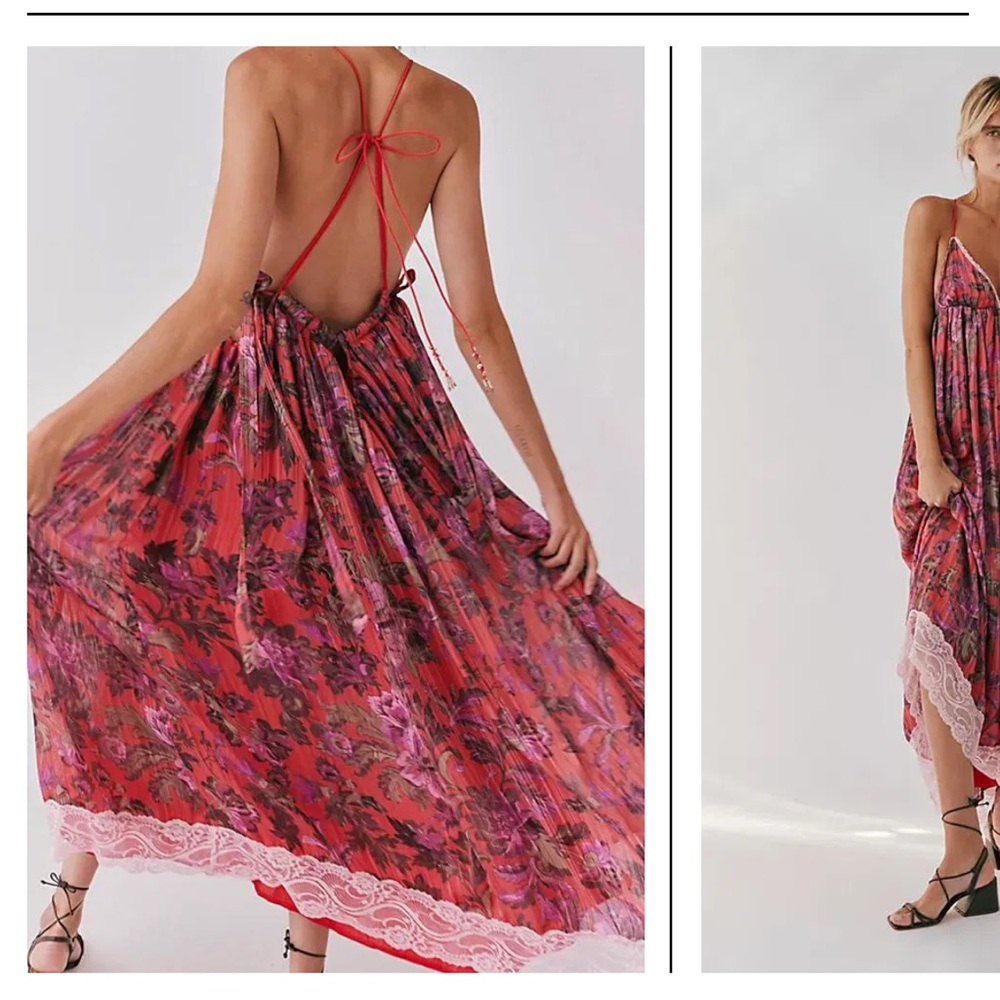 Free people Primmy Printed Midi Dress - Picture 2 of 3